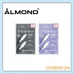 ALMOND Type-C to C 65watt 數據線 2米
