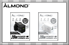 ALMOND PD020UK 快速充電器
